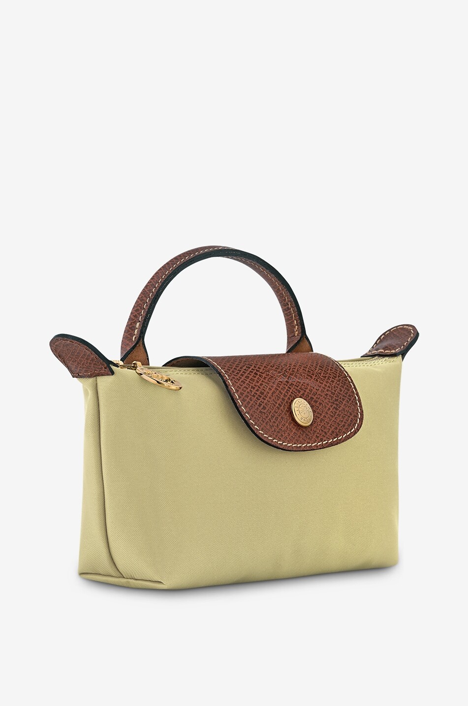 LONGCHAMP Kosmetiktasche aus Canvas mit Henkel Le Pliage Original Damen HELLGRÜN 2