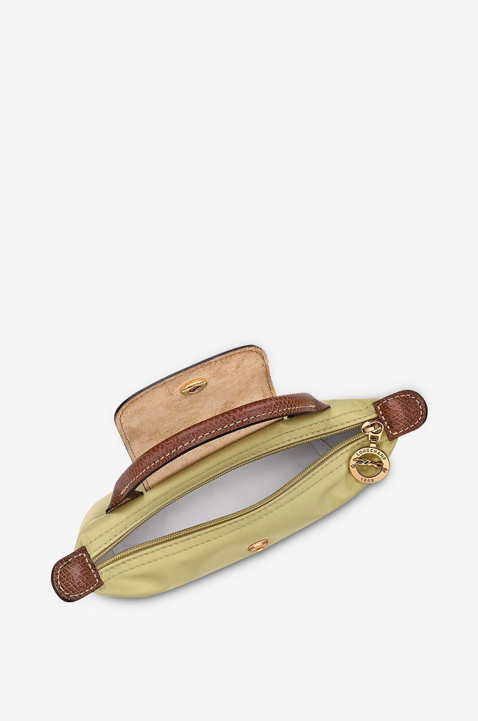 LONGCHAMP Kosmetiktasche aus Canvas mit Henkel Le Pliage Original Damen HELLGRÜN 5