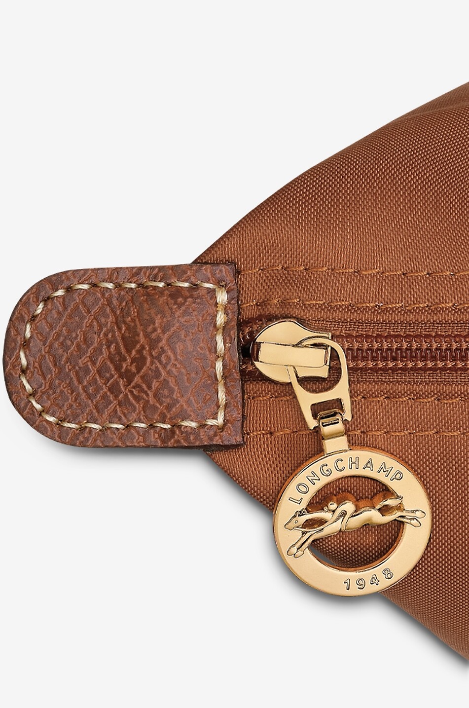 LONGCHAMP Le Pliage Original L coated canvas tote bag Women COGNAC 5