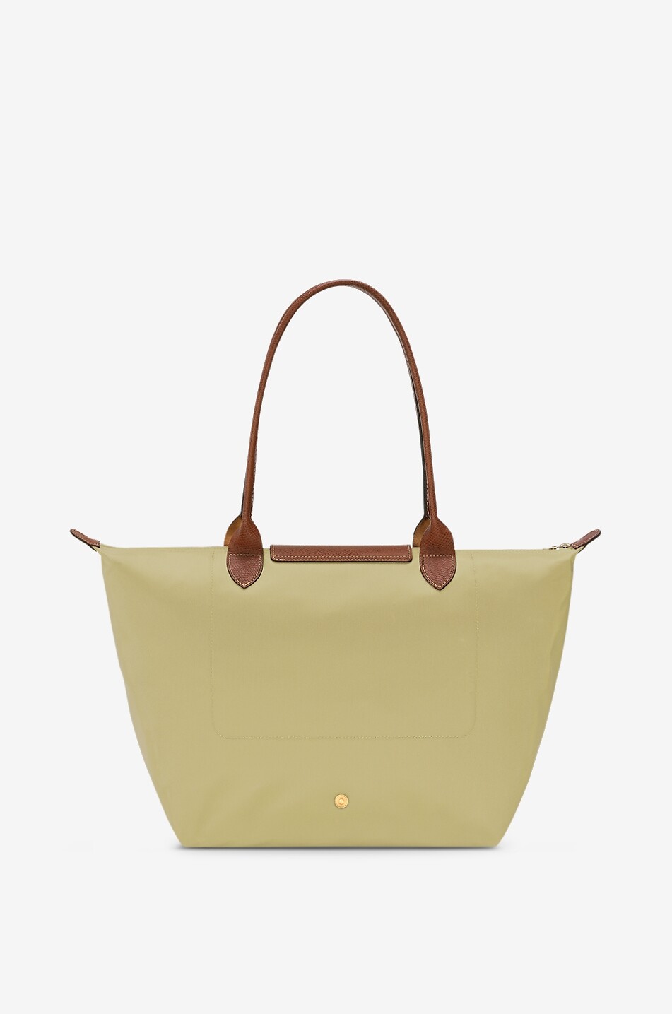 LONGCHAMP Le Pliage Original L coated canvas tote bag Women LIGHT GREEN 3