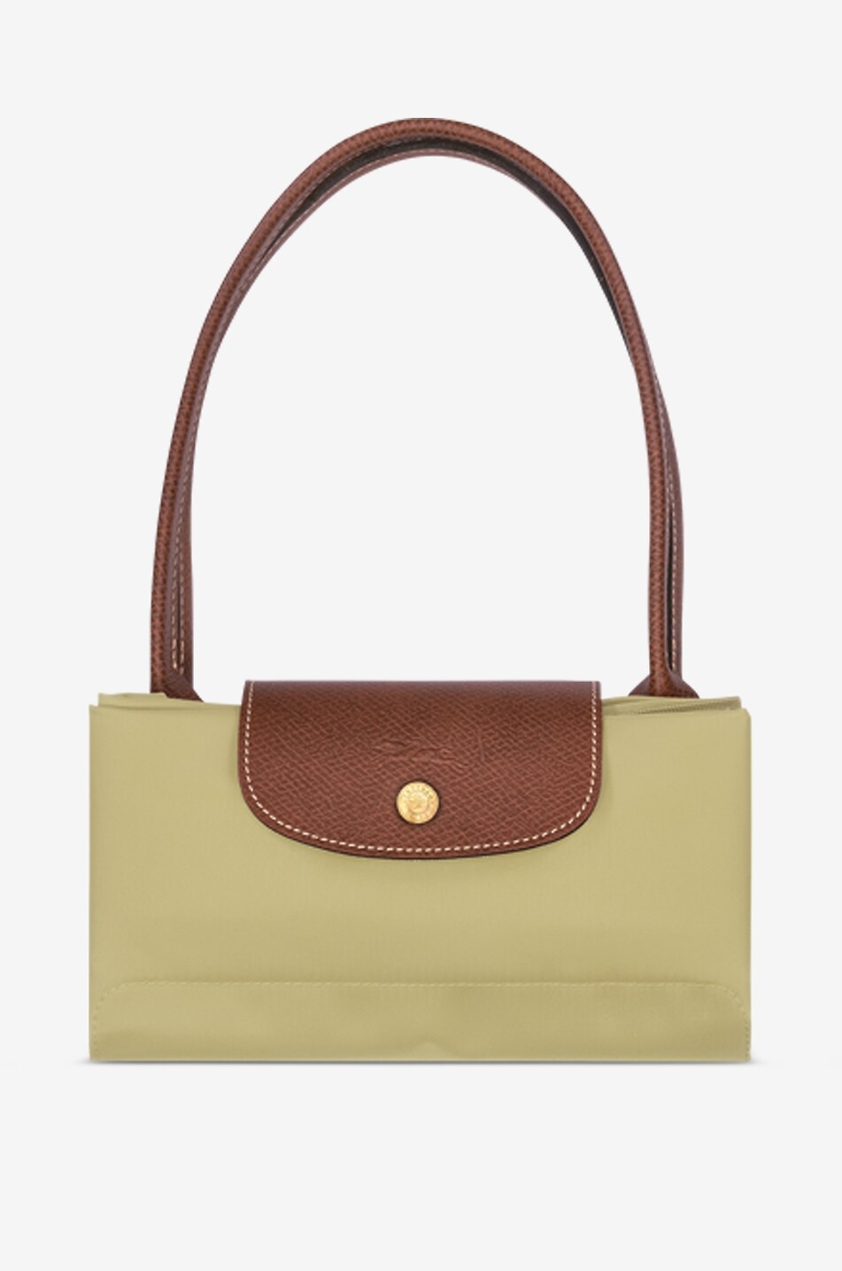 LONGCHAMP Le Pliage Original L coated canvas tote bag Women LIGHT GREEN 6