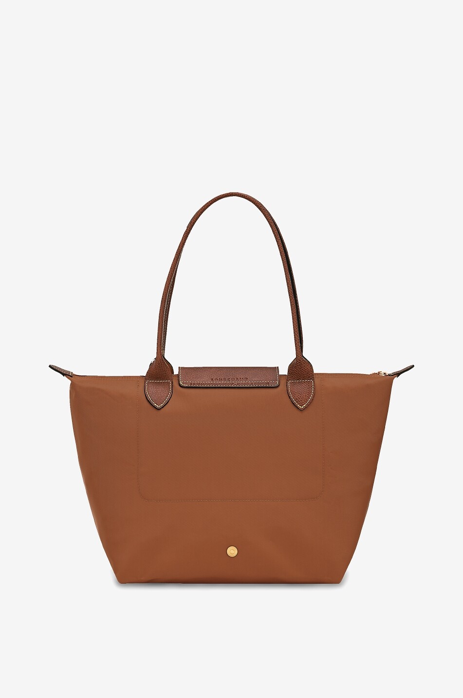 LONGCHAMP Le Pliage Original M coated canvas tote bag Women COGNAC 3