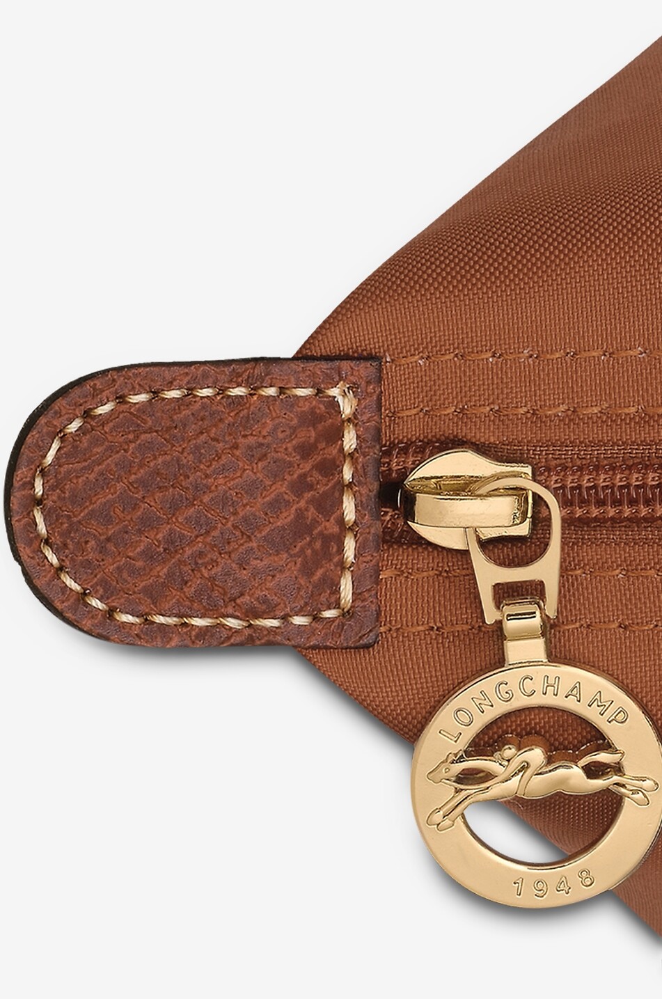 LONGCHAMP Le Pliage Original M coated canvas tote bag Women COGNAC 5