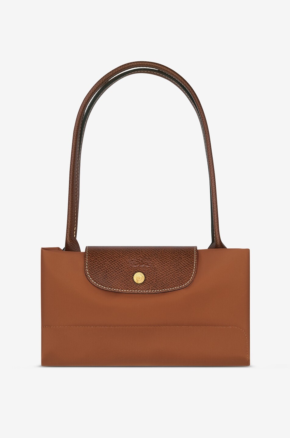 LONGCHAMP Le Pliage Original M coated canvas tote bag Women COGNAC 6