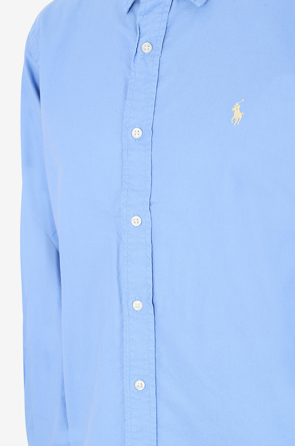POLO RALPH LAUREN Chemise oxford à manches longues Pony Custom Fit Homme BLEU 3
