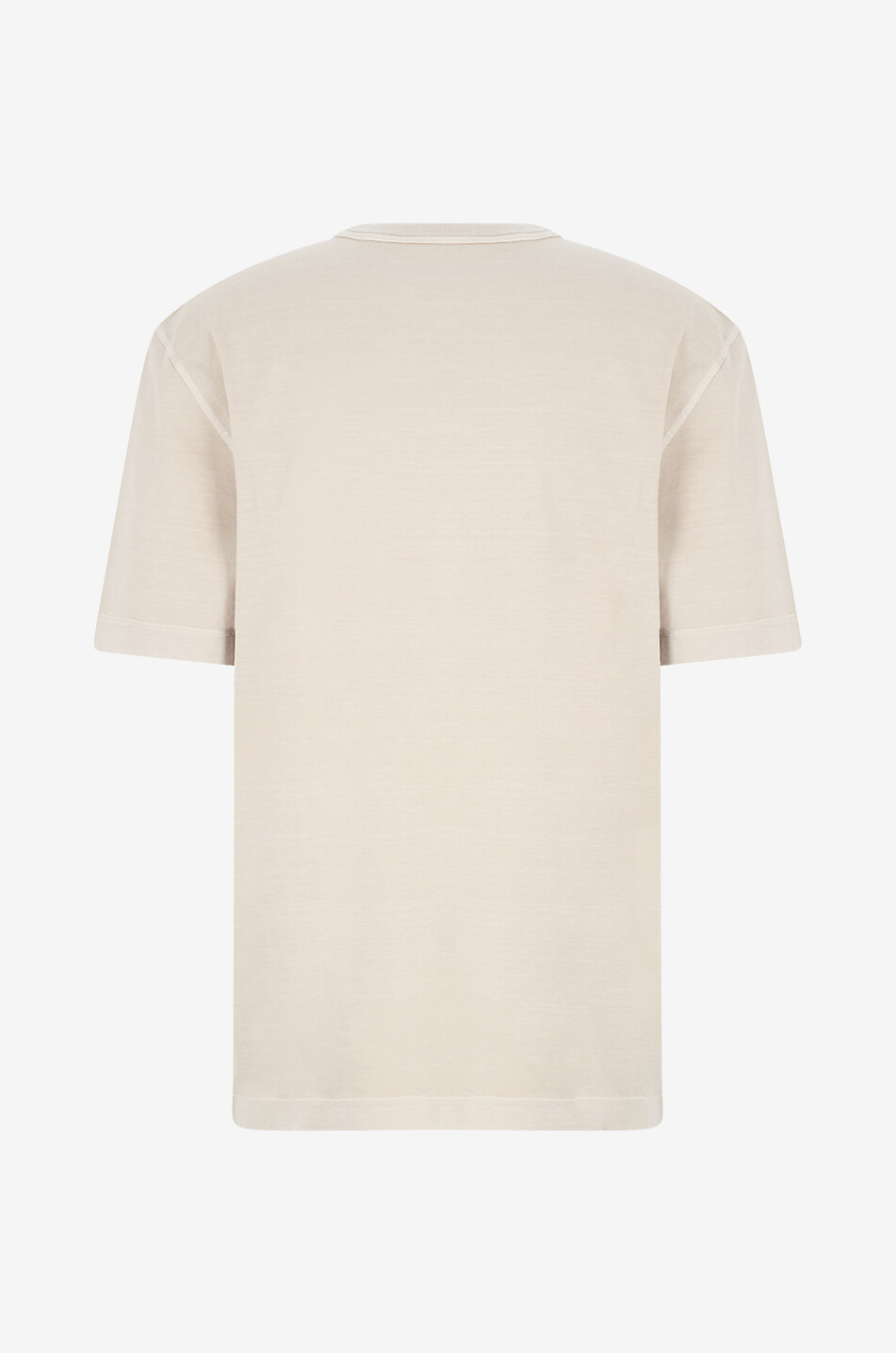 MONCLER T-shirt à manches courtes et col rond Moncler Archive Homme BEIGE 2
