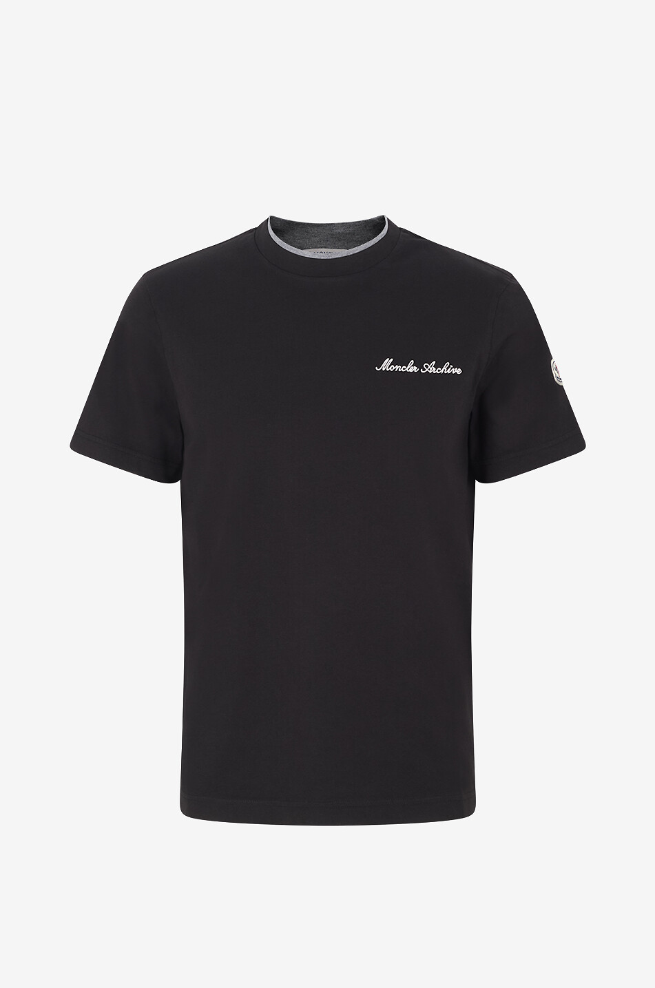 Moncler Archive embroidered short-sleeved crewneck T-shirt