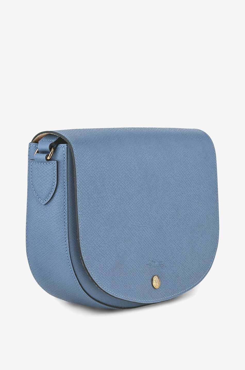 LONGCHAMP Épure grained leather shoulder bag Women MEDIUM BLUE 2