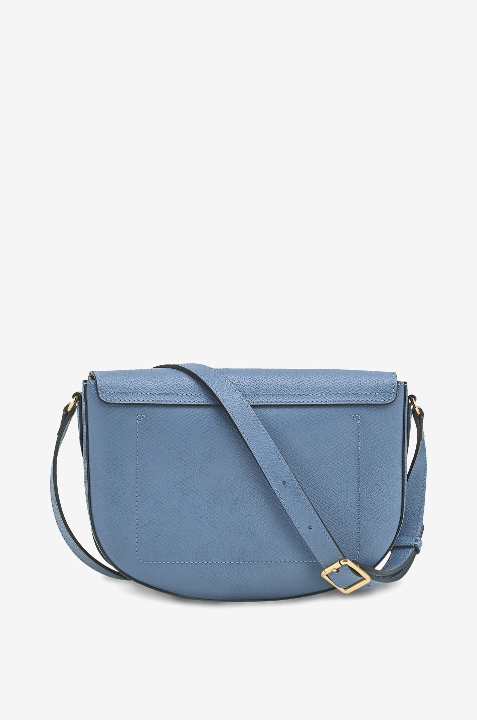 LONGCHAMP Épure grained leather shoulder bag Women MEDIUM BLUE 4