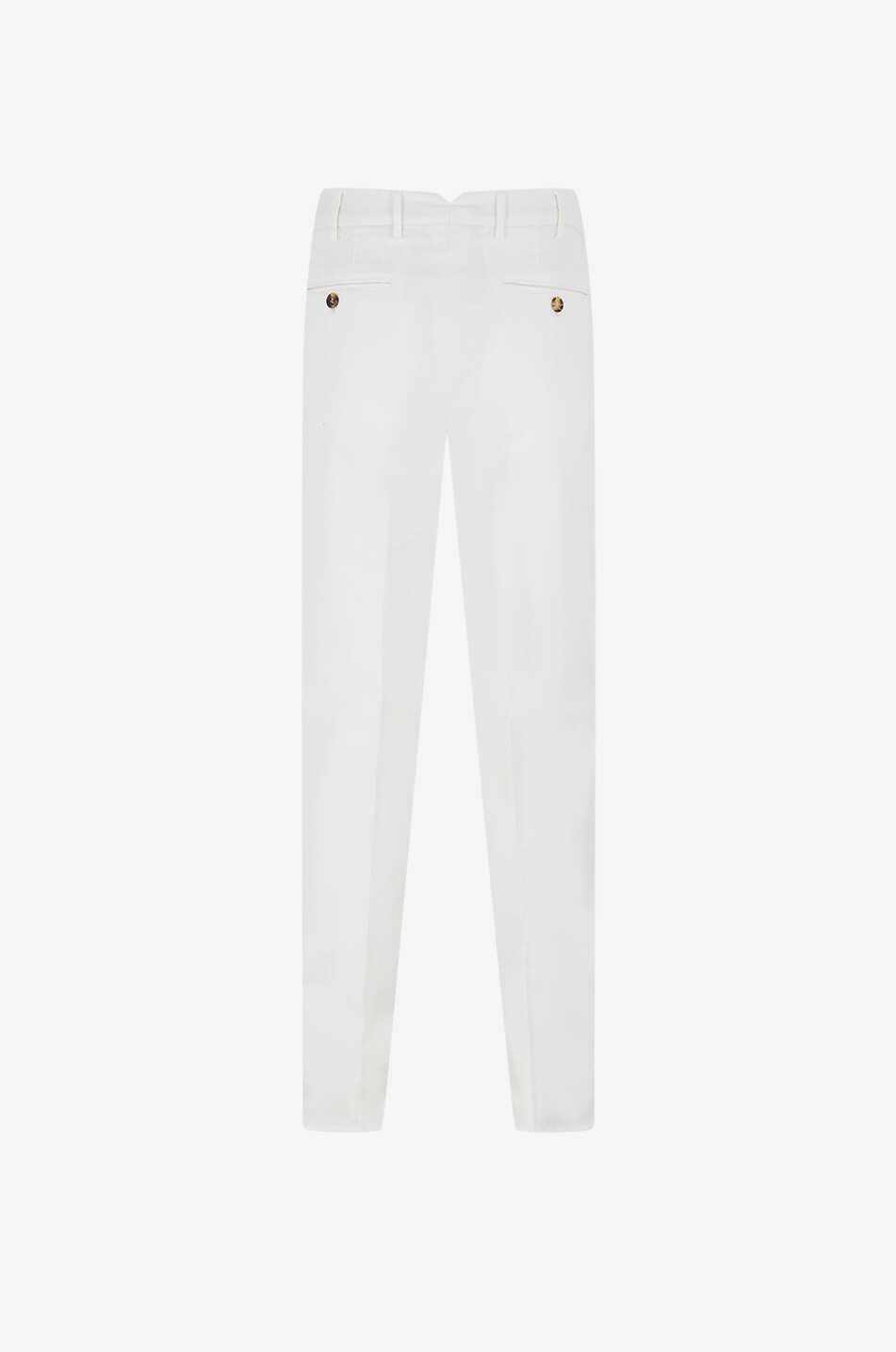 BRUNELLO CUCINELLI Pantalon chino slim en coton stretch Italian Fit Homme BLANC 2