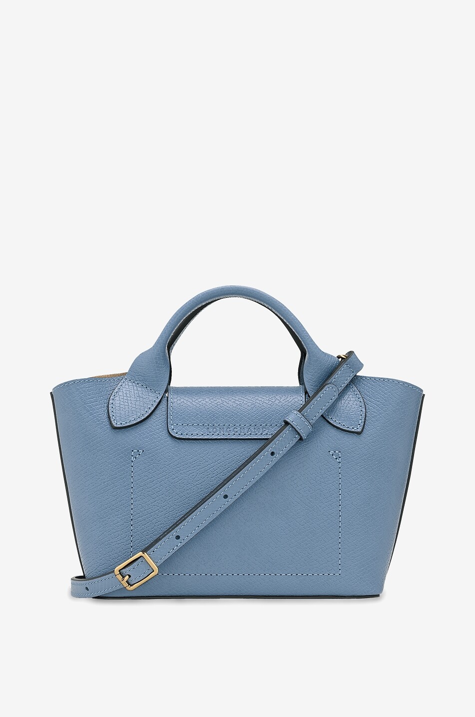 LONGCHAMP Épuré XS grained leather tote bag Women MEDIUM BLUE 3