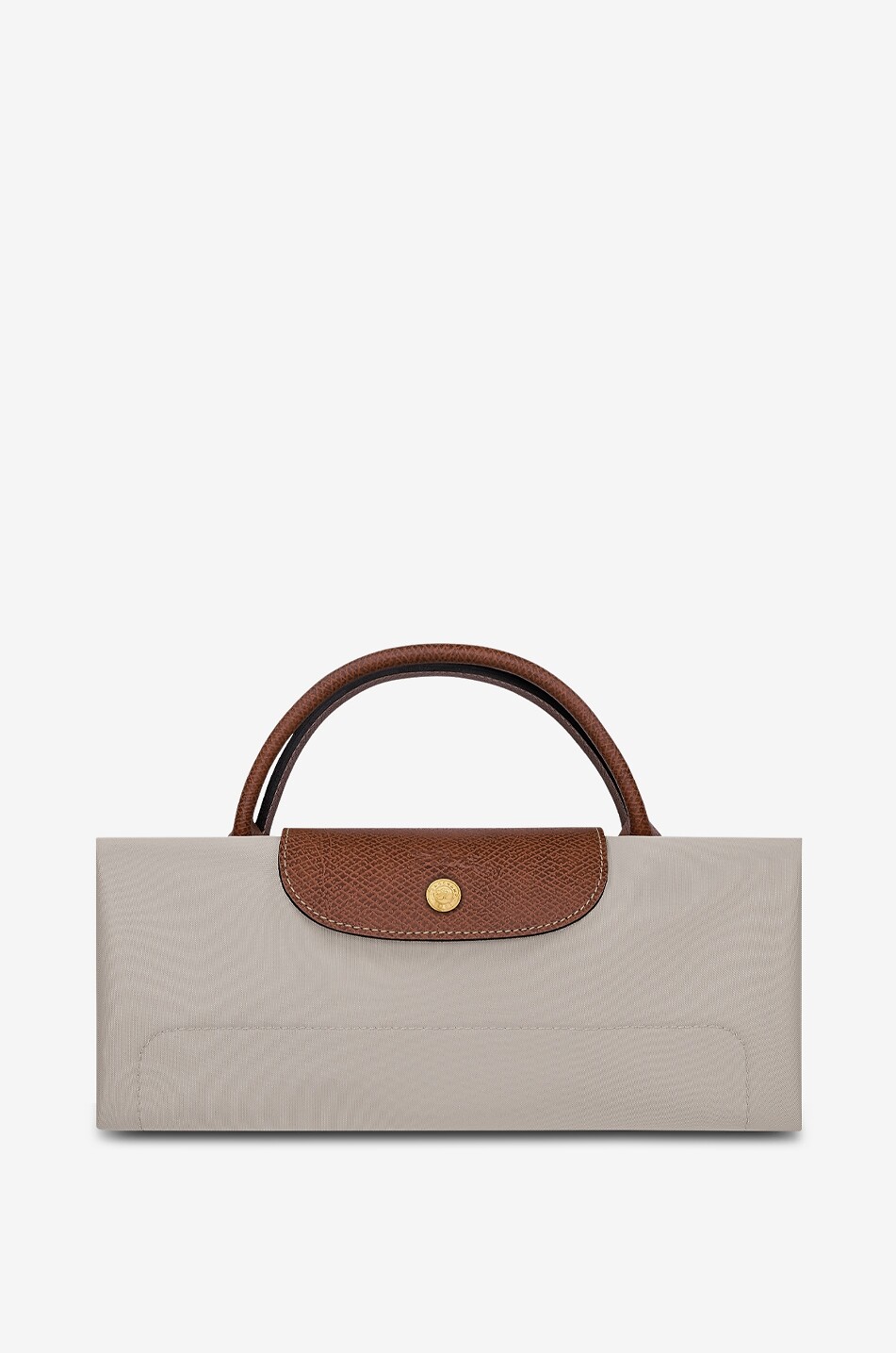 LONGCHAMP Sac de voyage en toile et cuir de Russie Le Pliage Original M Femme GRIS 6