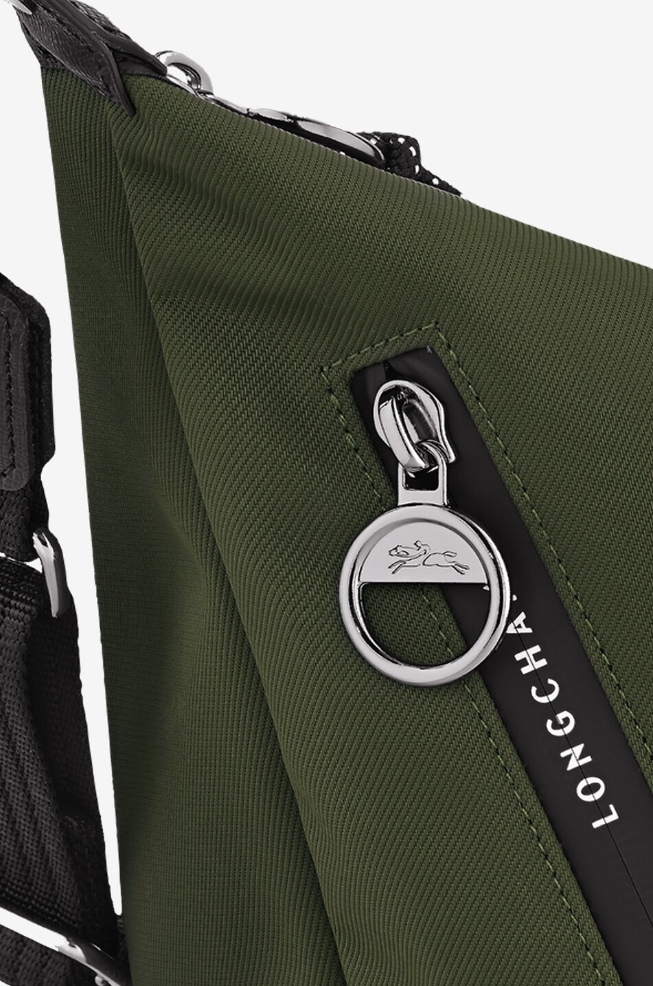 LONGCHAMP Schultertasche aus Canvas Le Pliage Energy Damen KHAKI 4