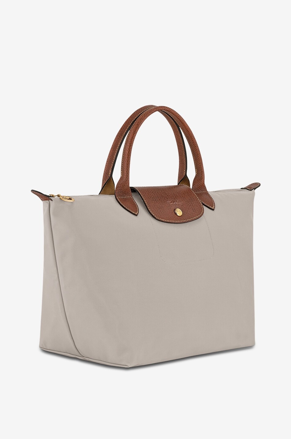 LONGCHAMP Sac à main en toile Le Pliage Original M Femme GRIS 2