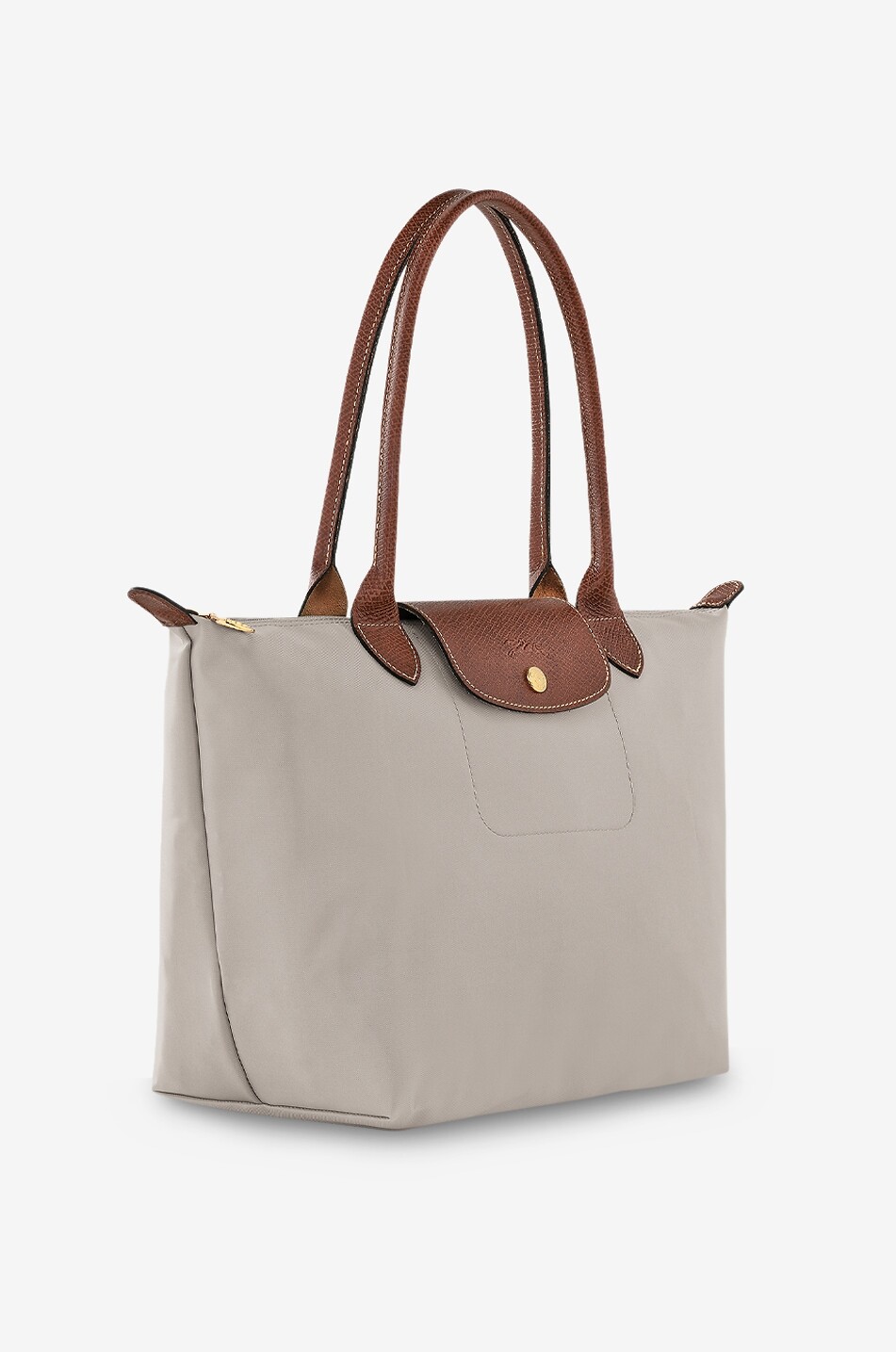 LONGCHAMP Le Pliage Original M coated canvas tote bag Women GREY 2
