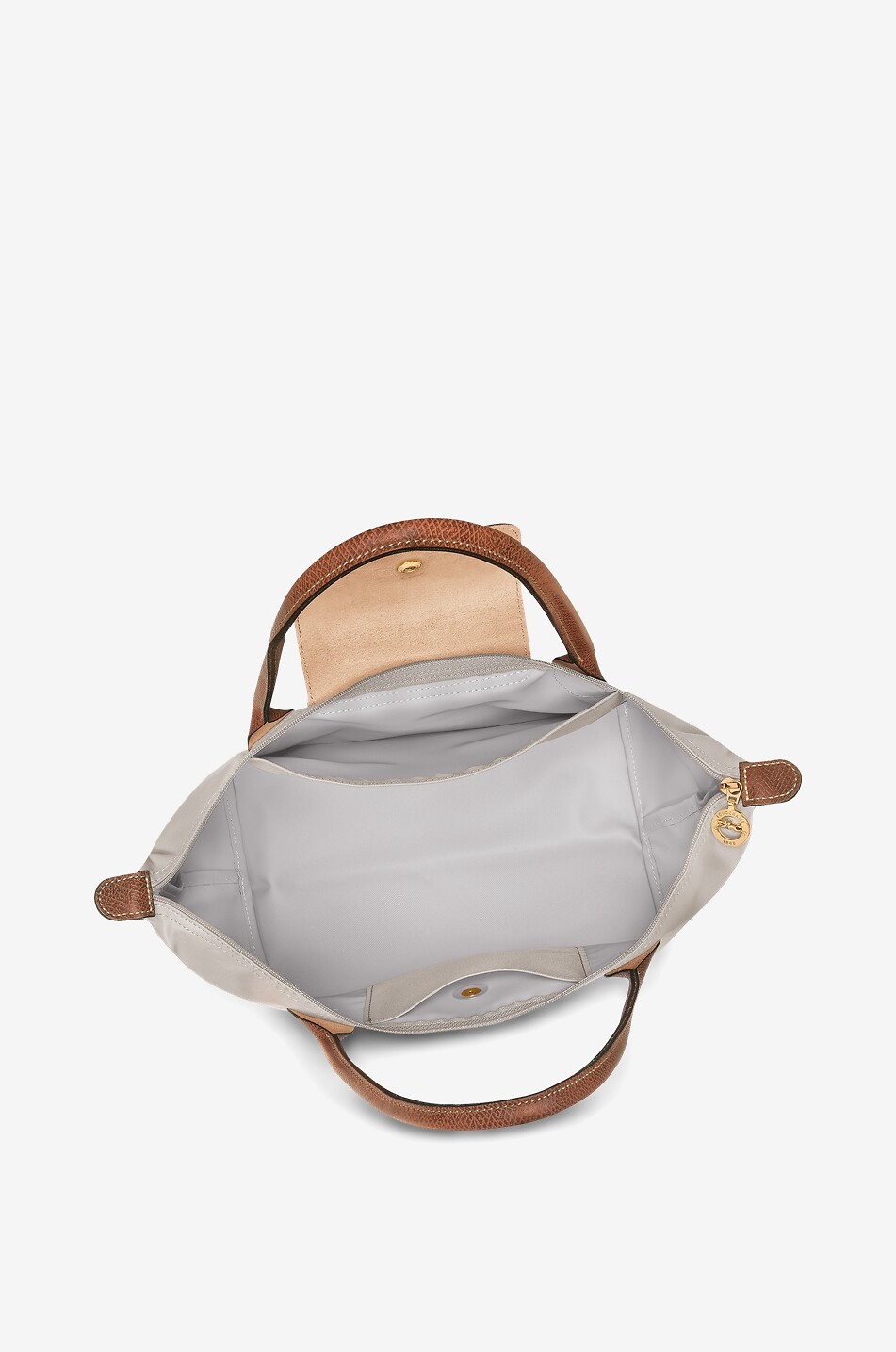 LONGCHAMP Le Pliage Original M coated canvas tote bag Women GREY 5