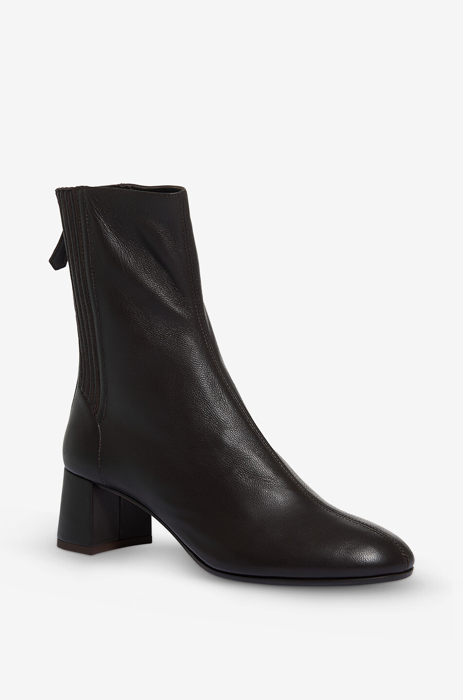 AQUAZZURA Heeled ankle boots Women DARK BROWN 1