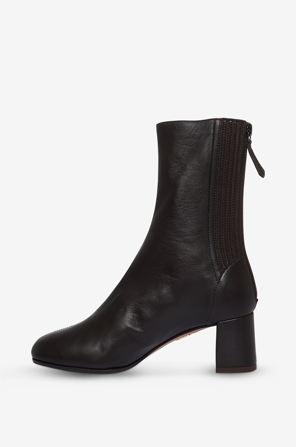 AQUAZZURA Heeled ankle boots Women DARK BROWN 3