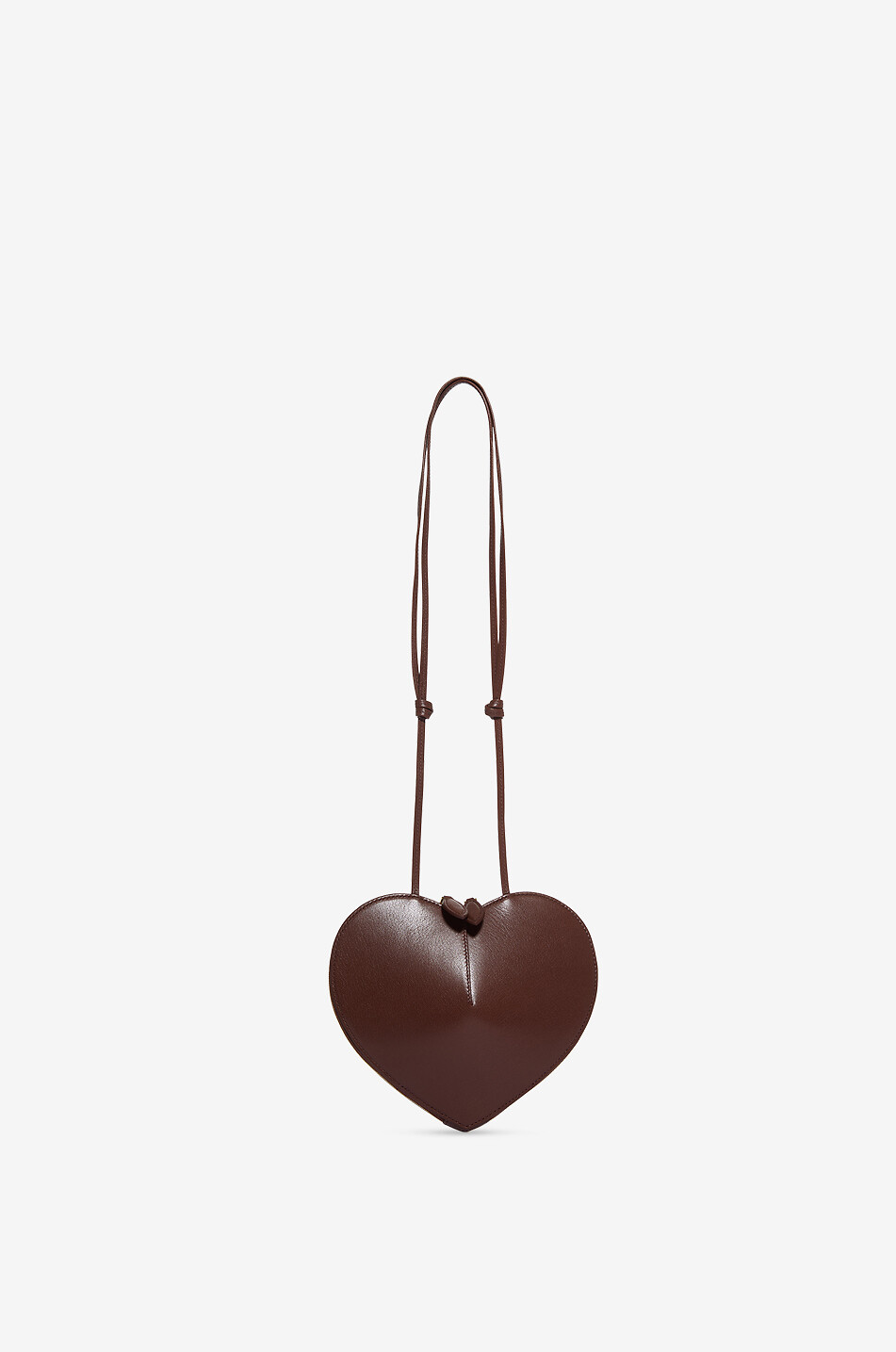ALAÏA Schultertasche aus Wild- und Glattleder Le Coeur Damen BRAUN 3