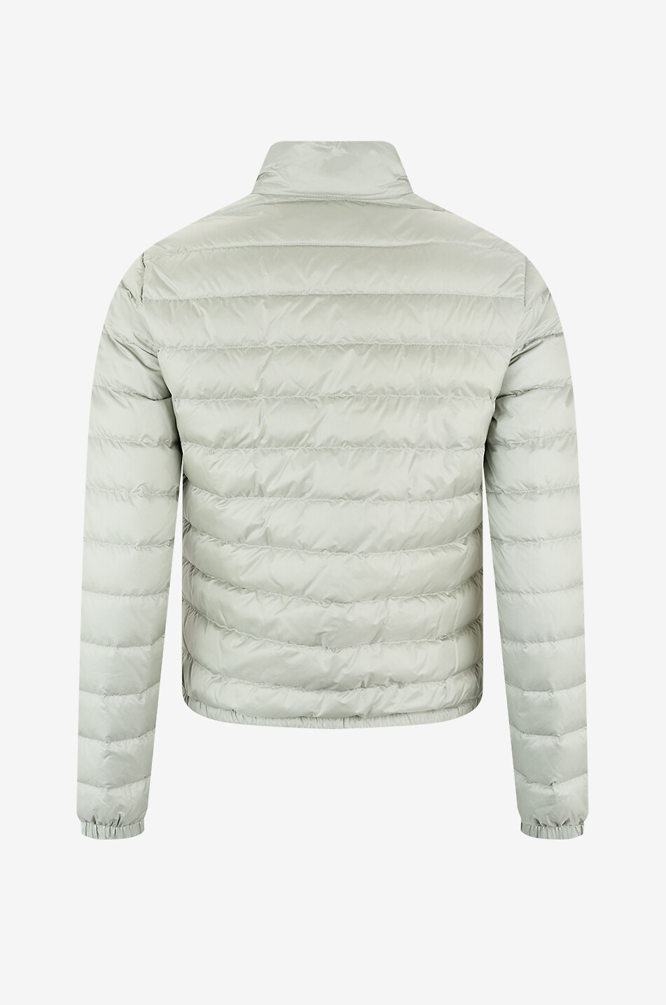 MONCLER Kurze Steppdaunenjacke aus Funktionsstoff Lans Damen HELLGRÜN 2