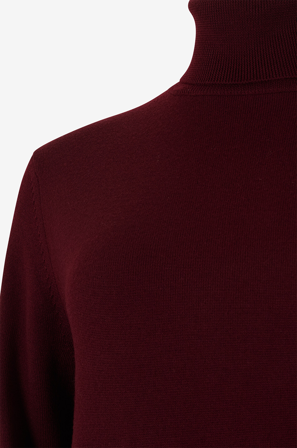 THE FRANKIE SHOP Eve fine-gauge turtleneck merino wool jumper Women DARK RED 3