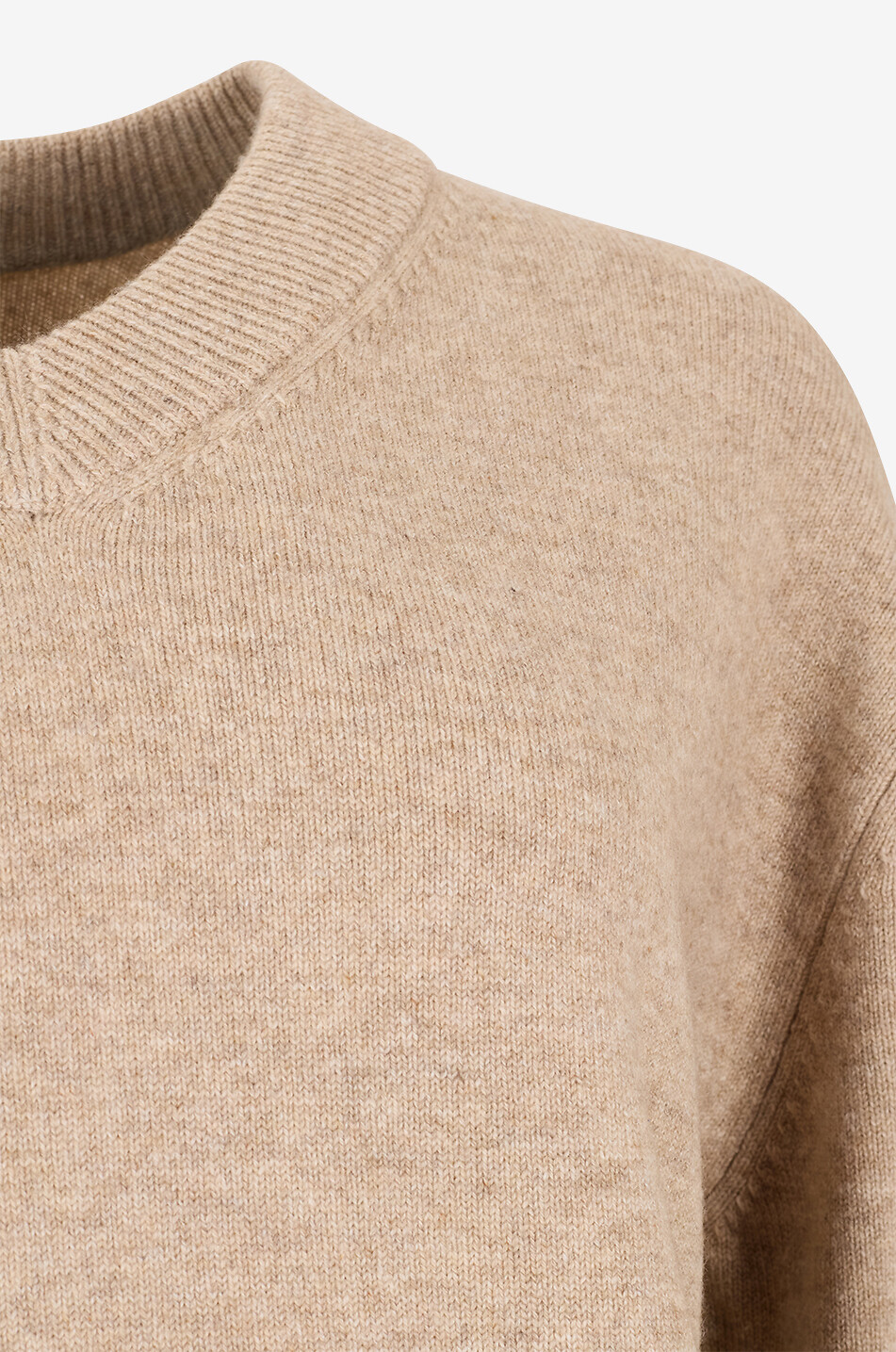 VINCE Weiter Pullover mit V-Ausschnitt aus Wolle und Kaschmir Damen BEIGE 6