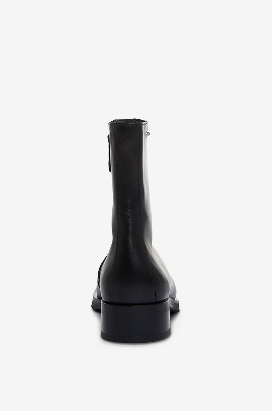 OUR LEGACY Stielfetten aus Glattleder Camion Herren SCHWARZ 4