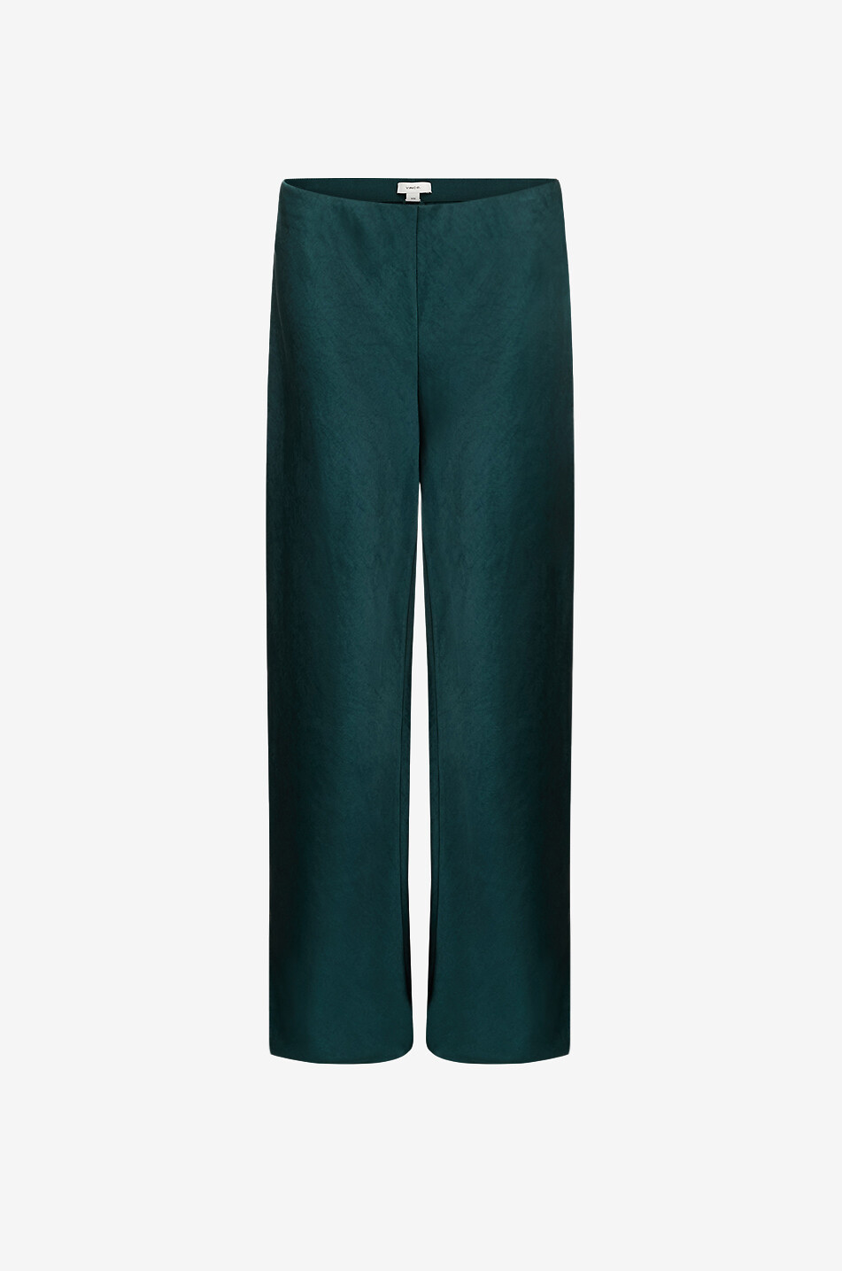 VINCE Straight-leg trousers Women DARK GREEN 1