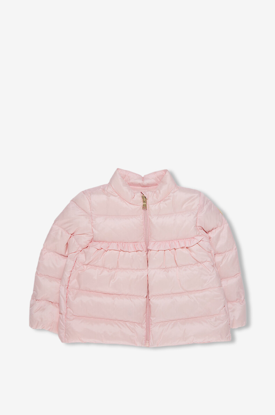 MONCLER Nazife quilted ruffled baby puffer jacket Baby LIGHT PINK 1