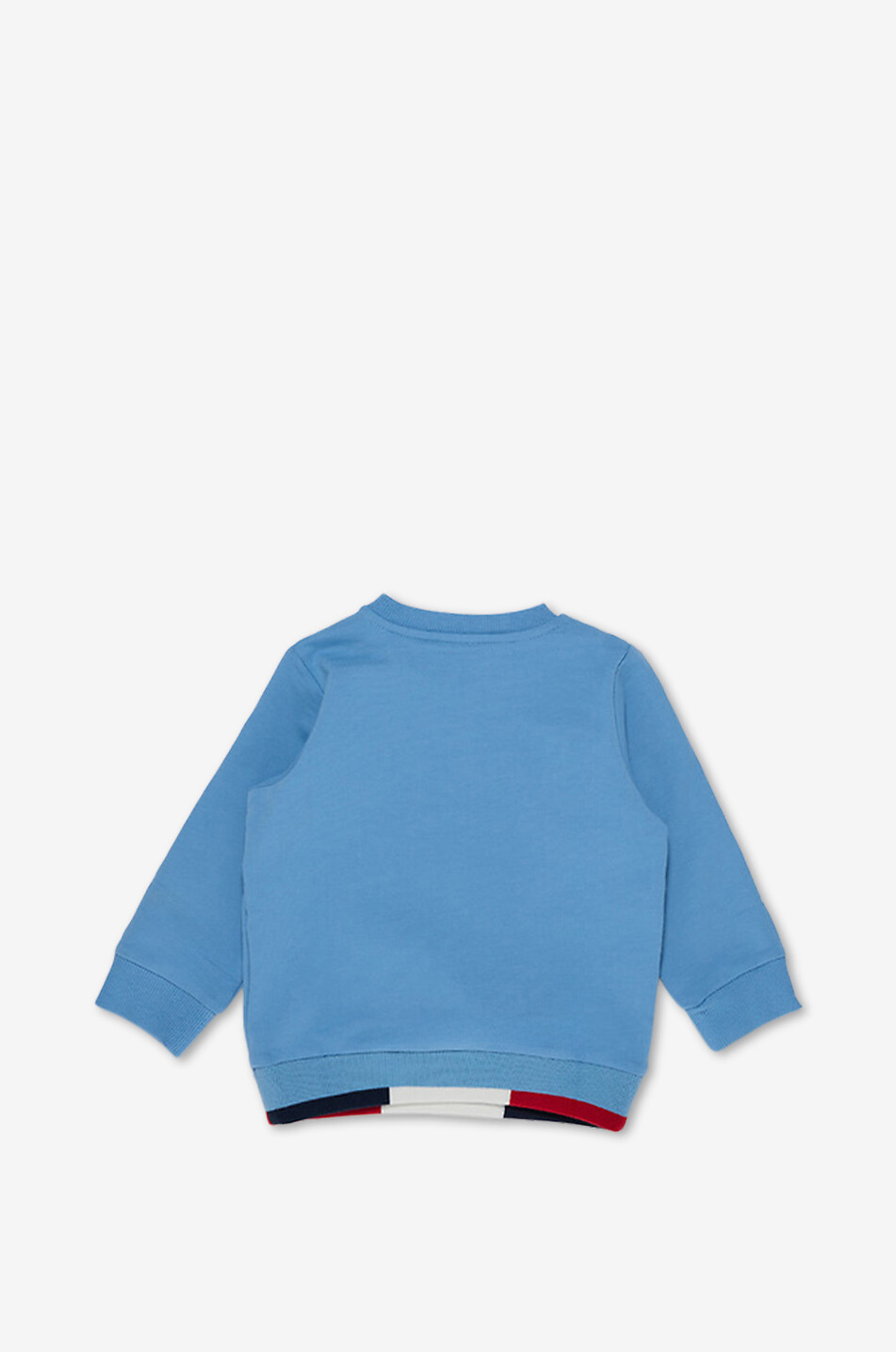 MONCLER Baby sweat track suit with blue-white-red trim Baby BLUE 4