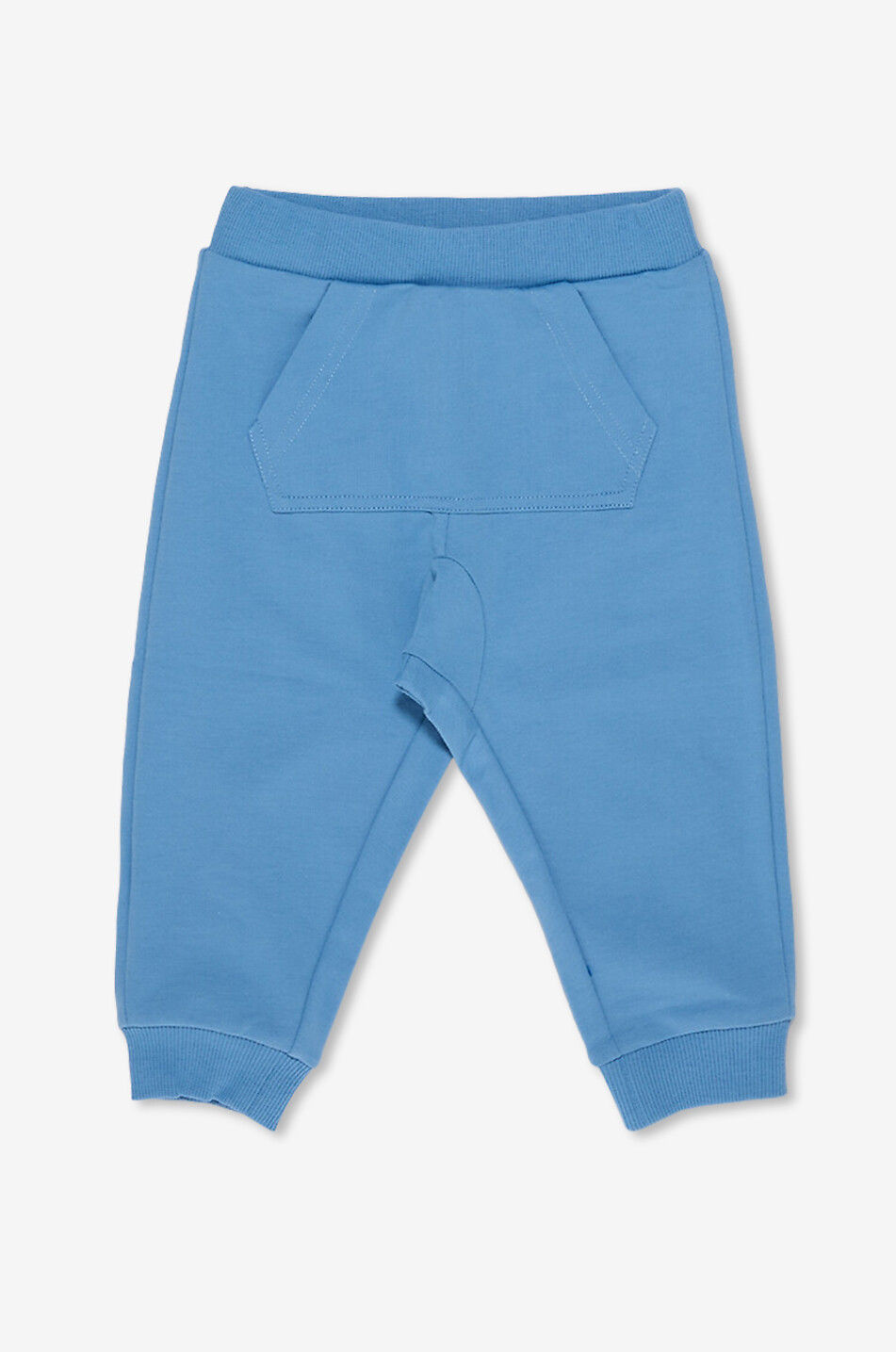 MONCLER Baby sweat track suit with blue-white-red trim Baby BLUE 5