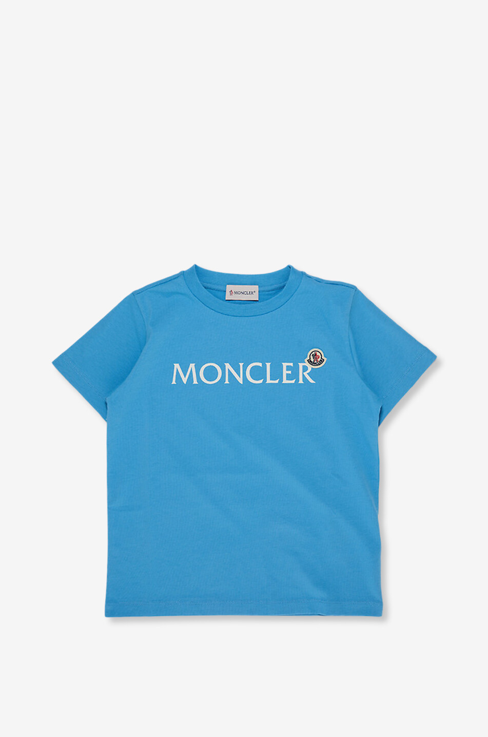 Boy's jersey t-shirt with embroidered logo