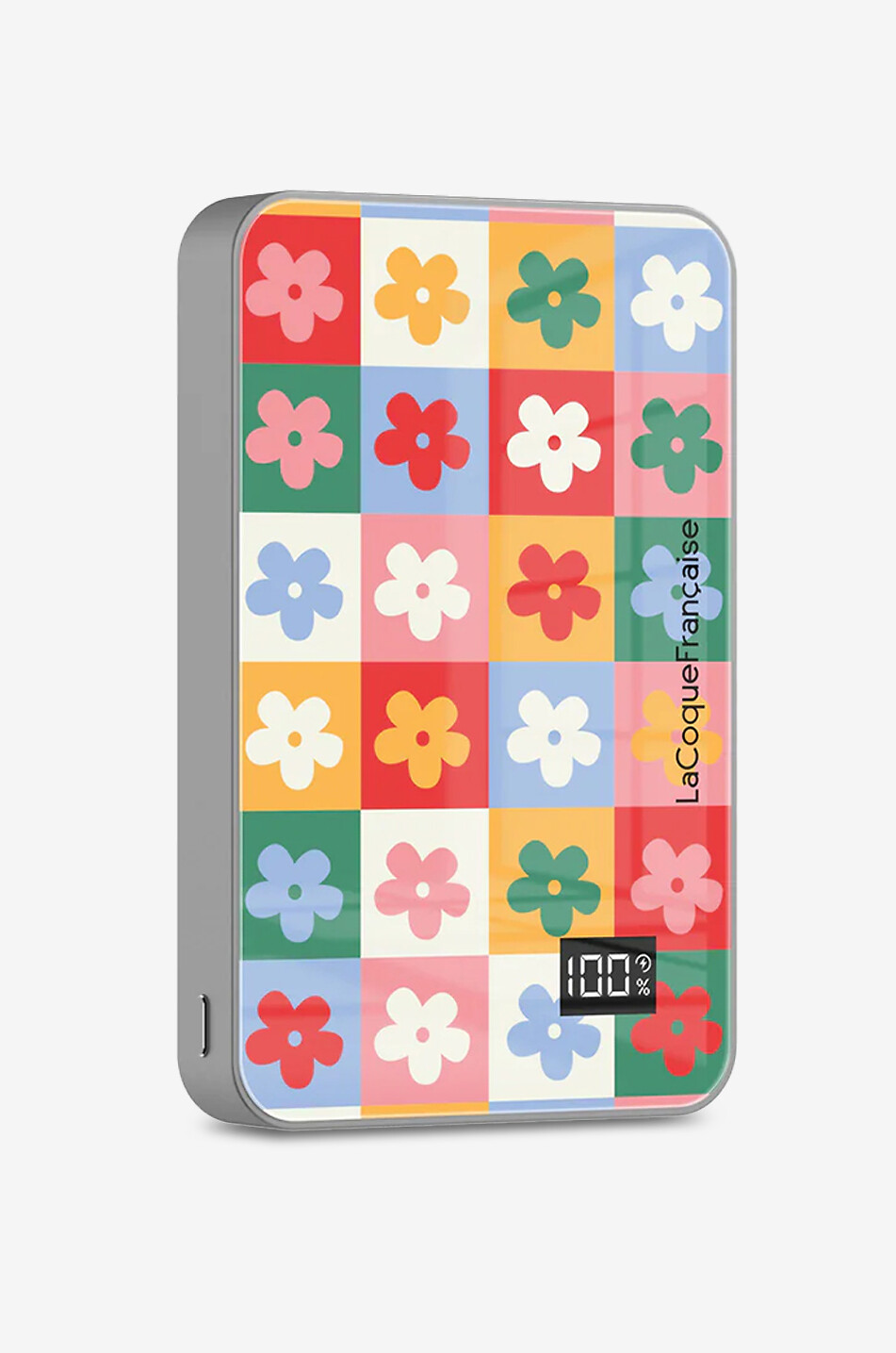 LA COQUE FRANCAISE Batterie externe Magsafe Flower Power Fille MULTICOLORE 1