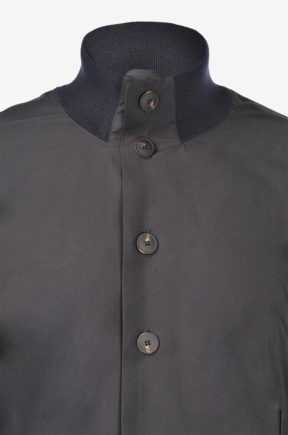 GRAN SASSO Aviator jacket with stand collar and patch pockets Men DARK BLUE 5