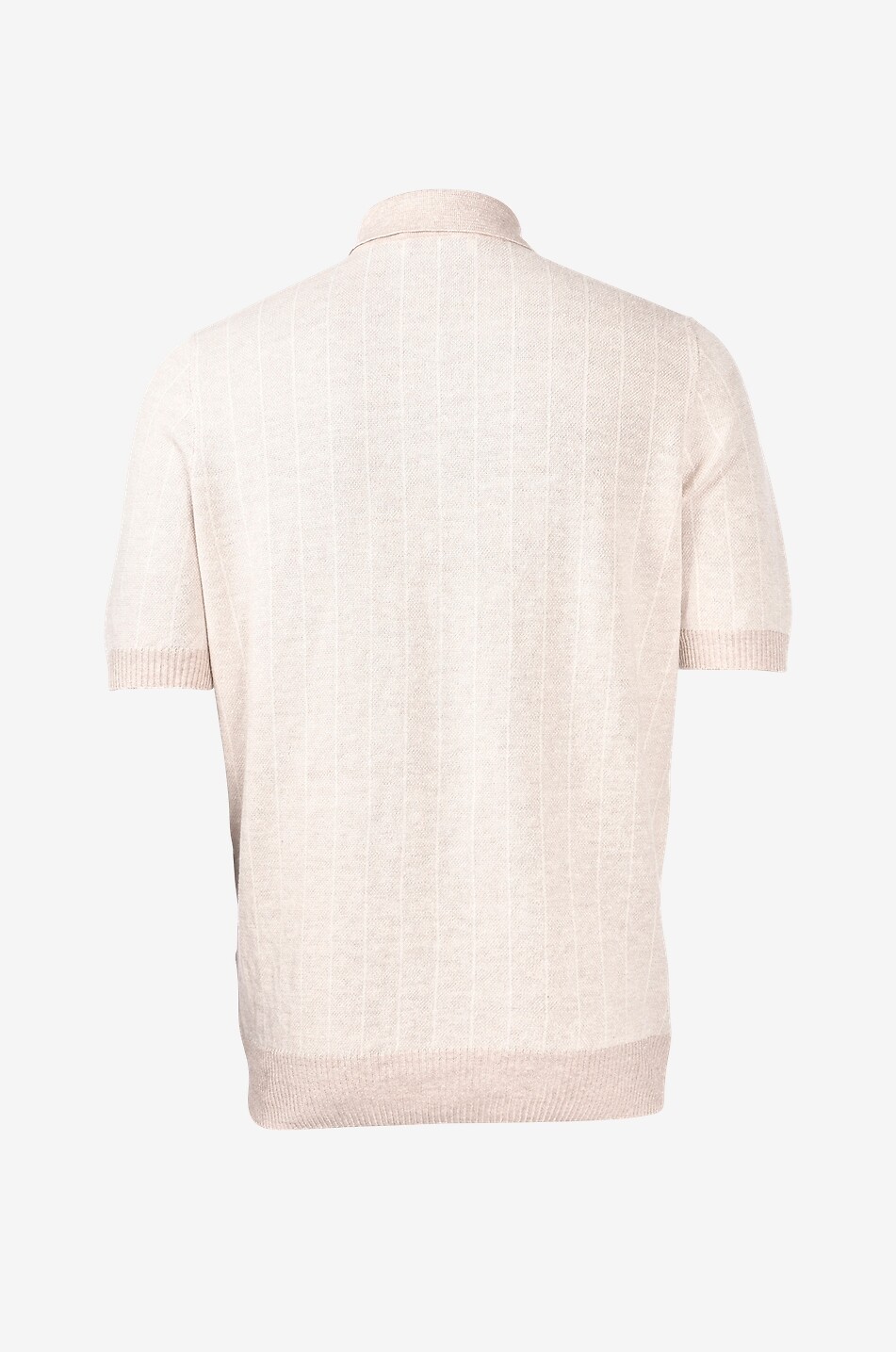 GRAN SASSO Kurzärmeliges Polo aus Strick Herren BRAUN 2