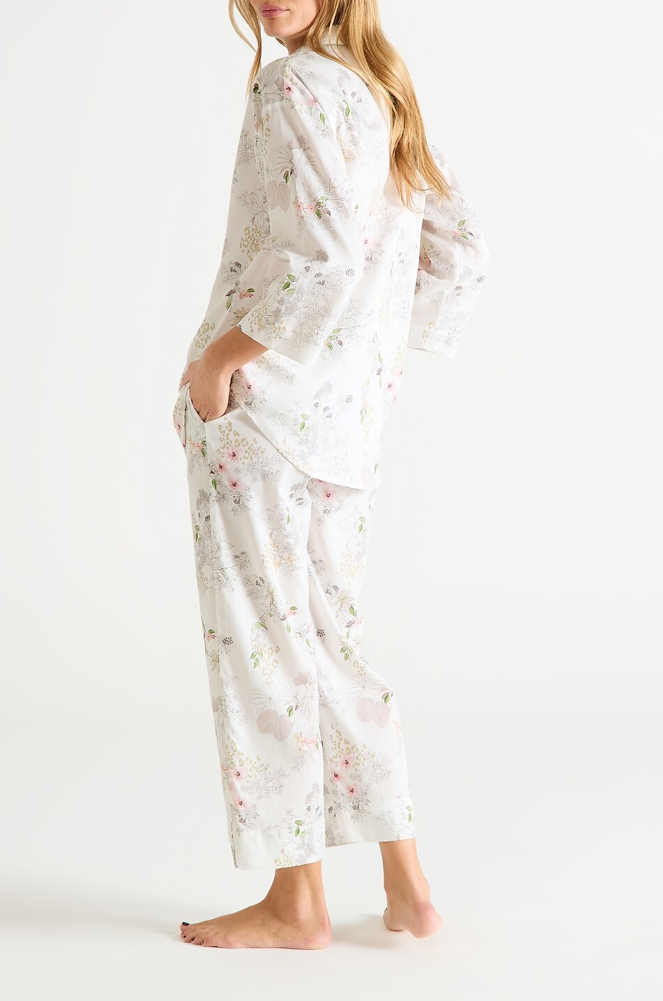 LAURENCE TAVERNIER Straight-leg cotton printed pyjamas Women MULTI COLOURED 3