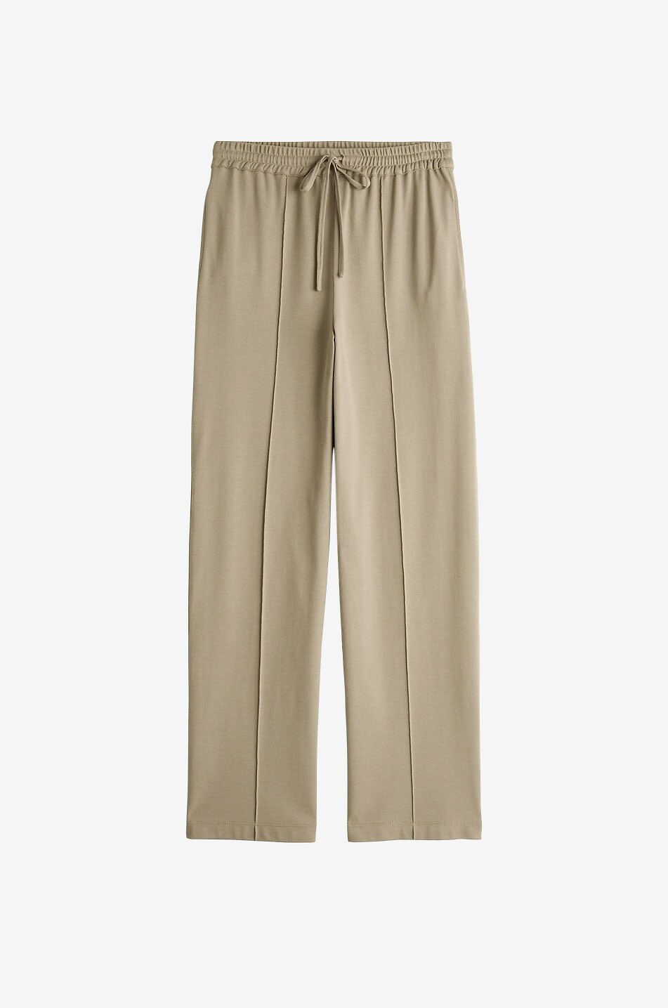 Pantalon large en jersey de coton Bertille