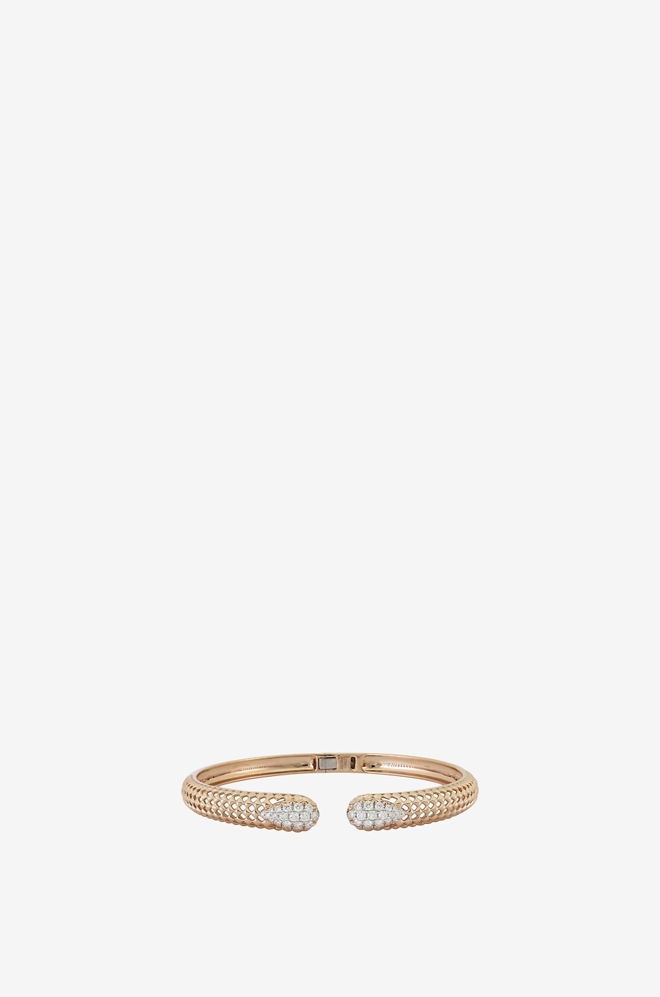 RITA CHRISTENSEN Chabaka pink gold and diamond bangle Women PINK 1