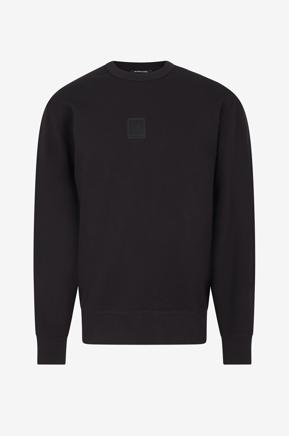 C.P. COMPANY Rundhals-Sweatshirt aus Baumwolle Metropolis Herren SCHWARZ 1