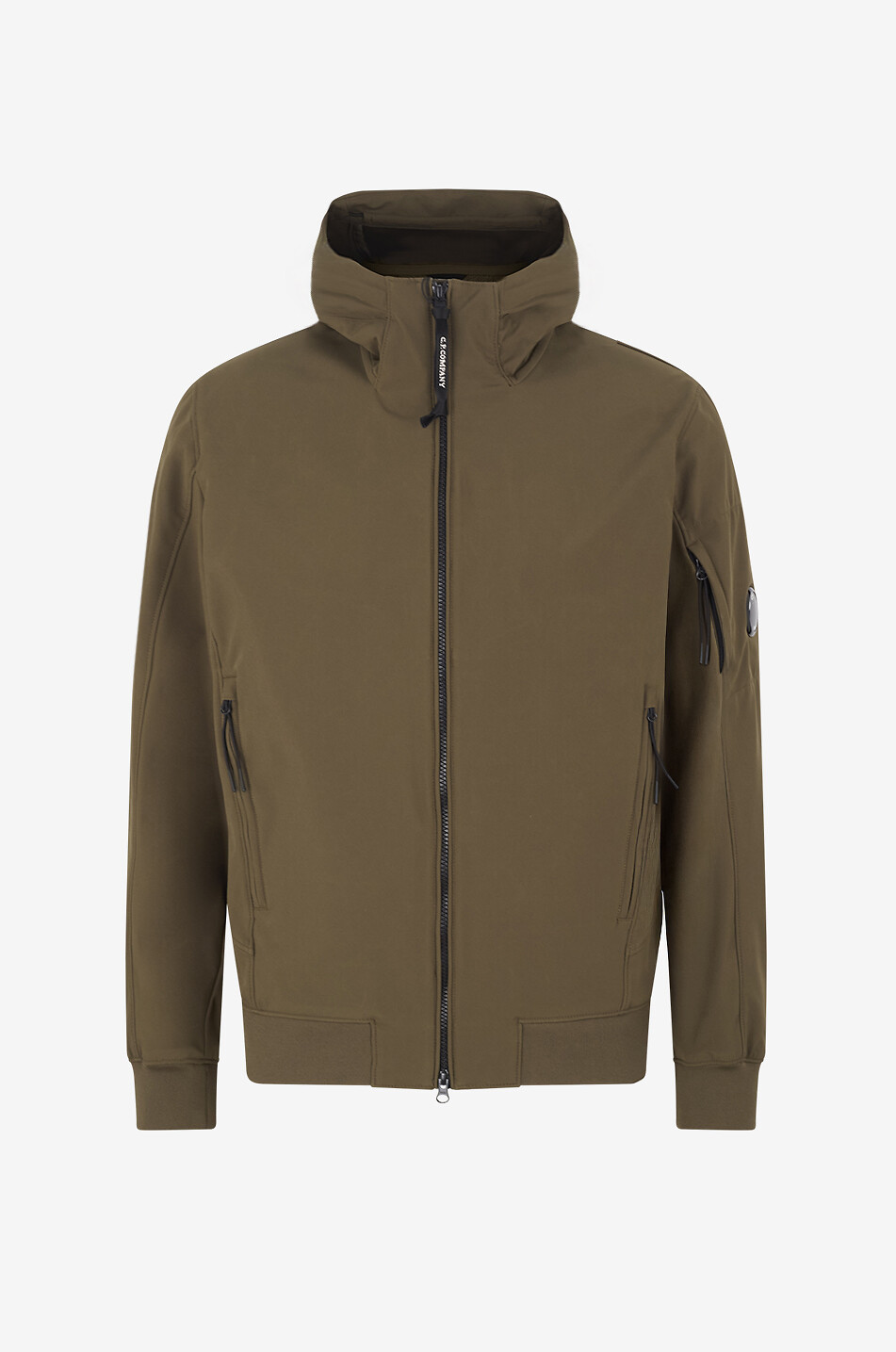 C.P. COMPANY CP Shell-R hooded jacket in technical fabric Men GREEN 1
