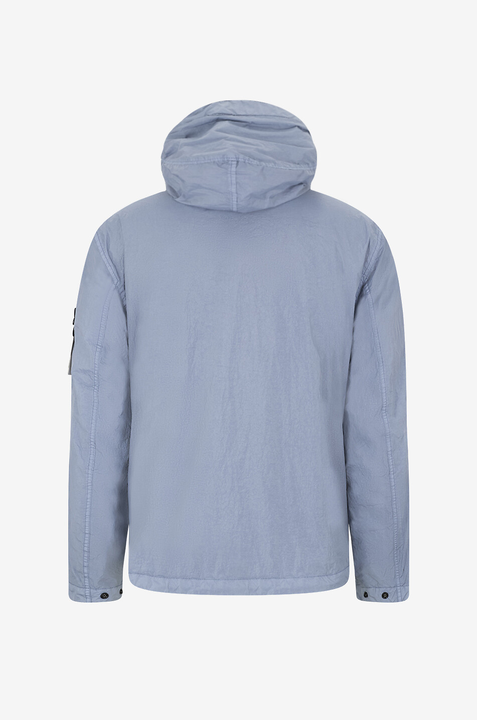 STONE ISLAND Veste coupe-vent à capuche 410001 Crinkle Reps NY Homme BLEU FONCE 2