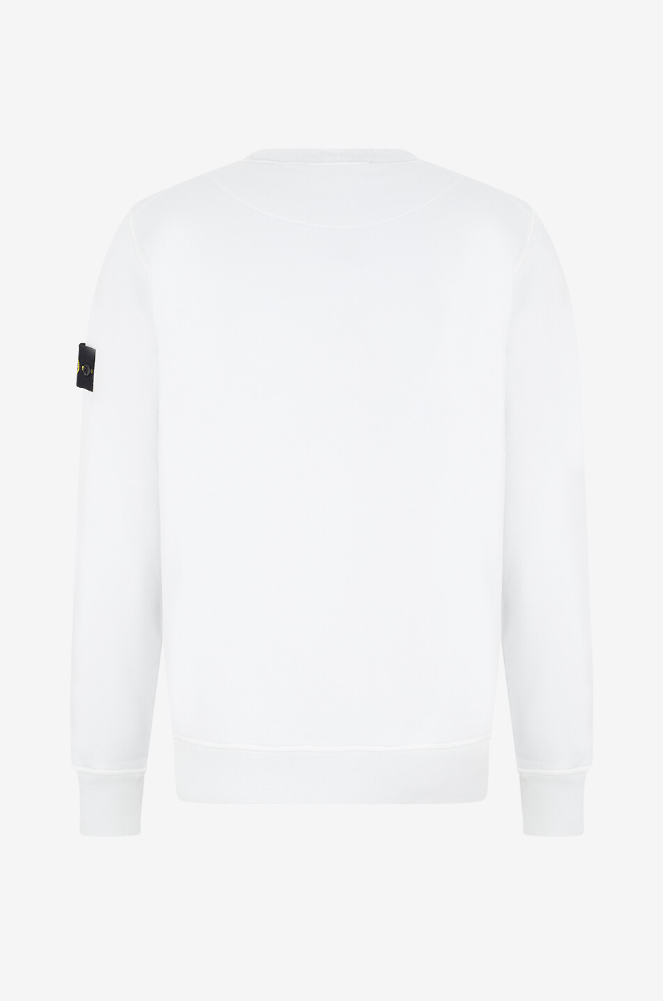 STONE ISLAND Rundhals-Sweatshirt aus Baumwolle 6100060 Organic Cotton Fleece Herren HELLBLAU 2
