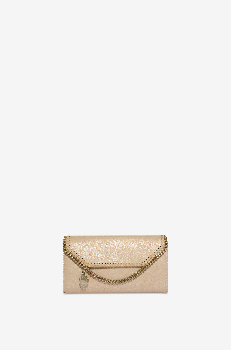 STELLA McCARTNEY Brieftasche mit Kettenschulterriemen Falabella Damen GOLDEN 1