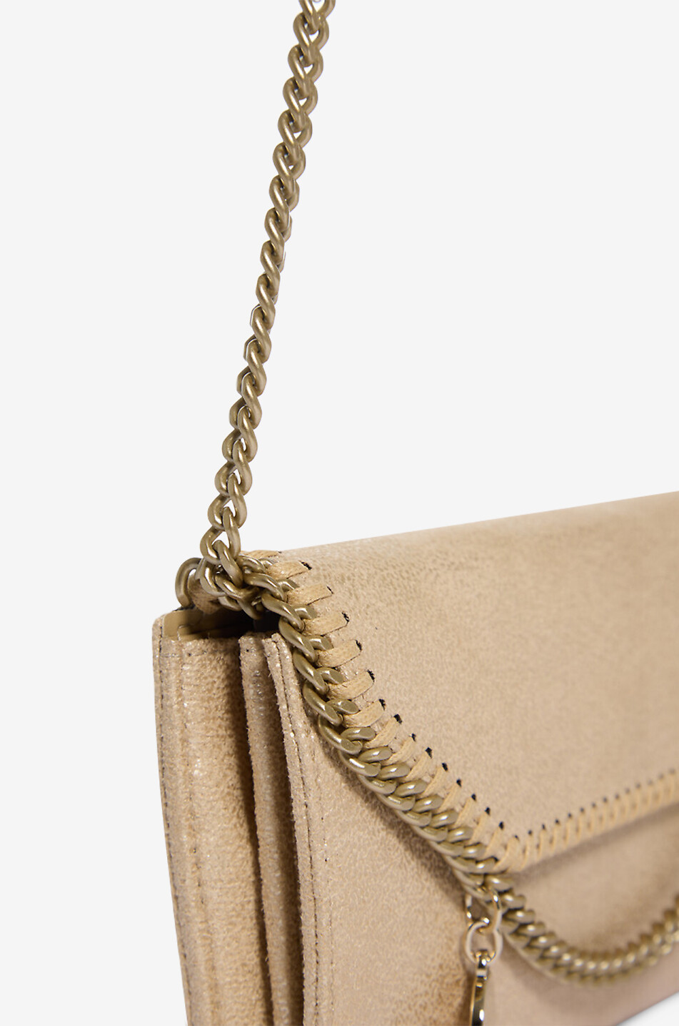 STELLA McCARTNEY Brieftasche mit Kettenschulterriemen Falabella Damen GOLDEN 6
