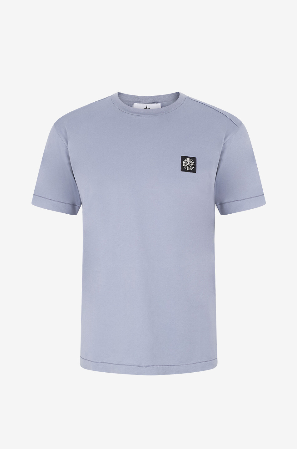 STONE ISLAND Slim-Fit-Kurzarm-T-Shirt 2100027 60/2 Cotton Jersey Herren MITTELBLAU 1