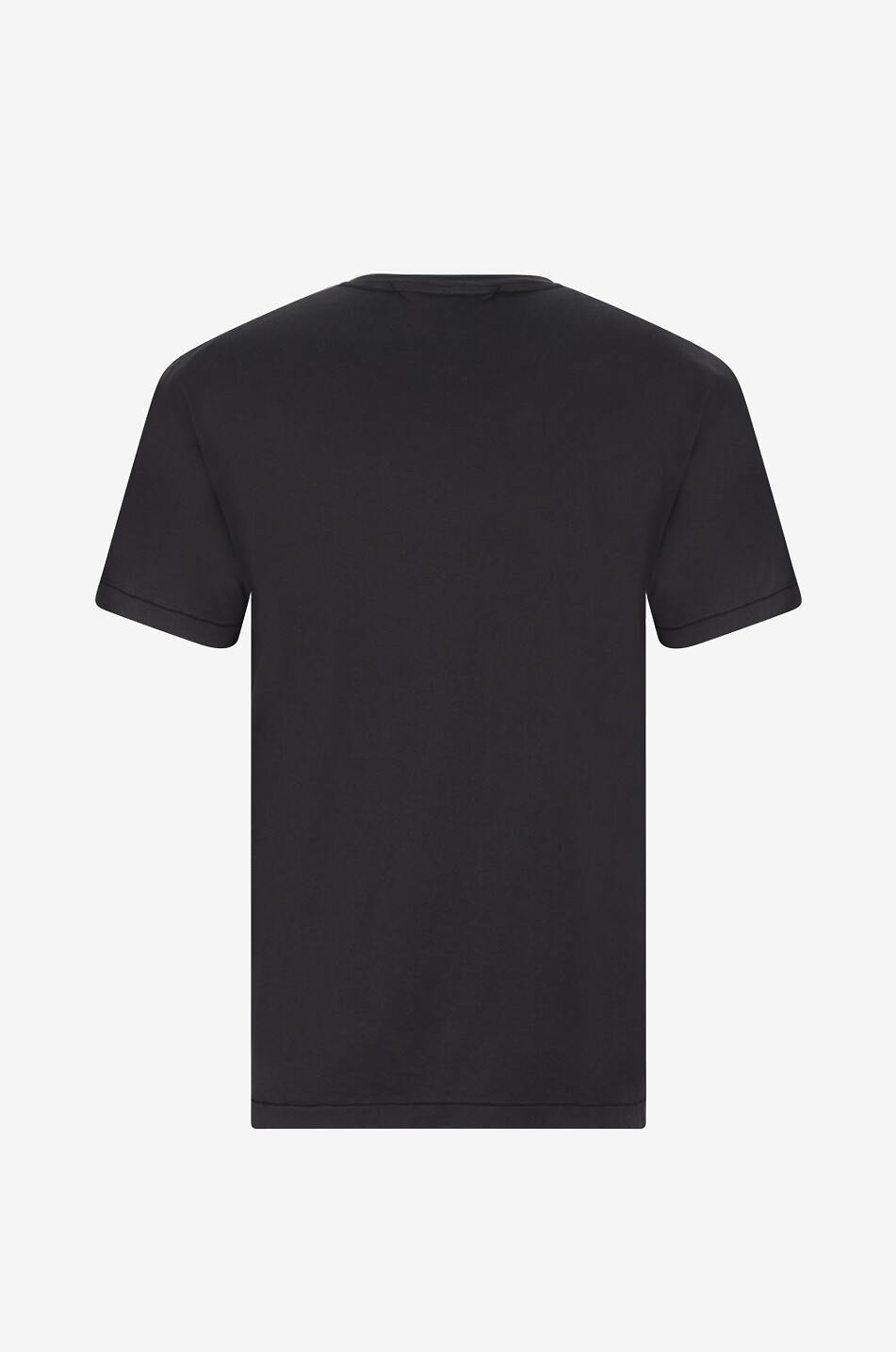 STONE ISLAND 2100027 60/2 Cotton Jersey short-sleeved slim fit T-shirt Men BLACK 2