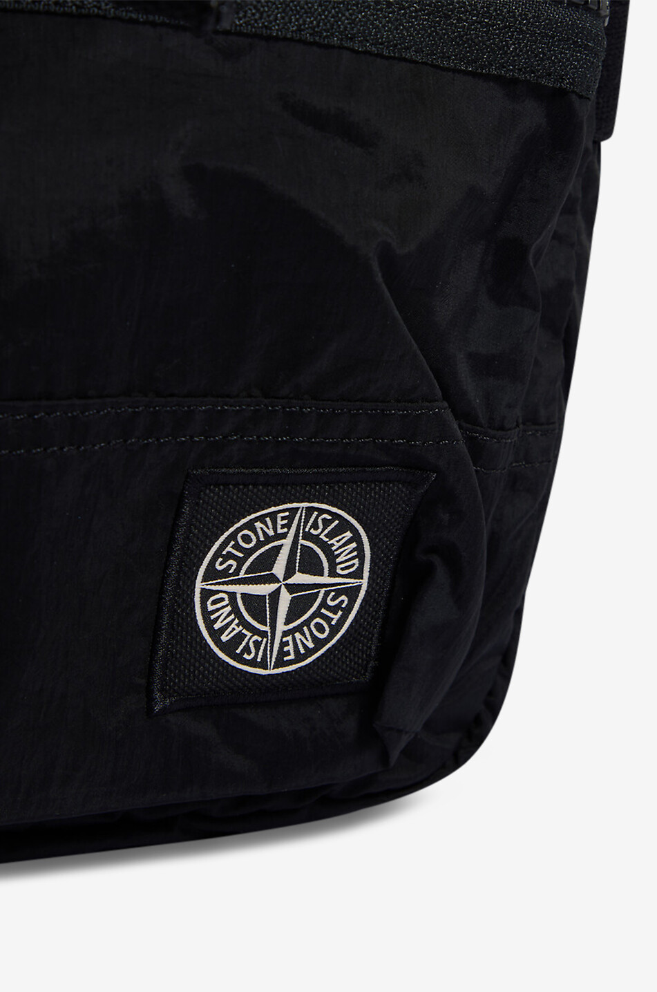 STONE ISLAND Umhängetasche aus Nylon 9200015 Coated Nylon Metal Econyl Herren SCHWARZ 5