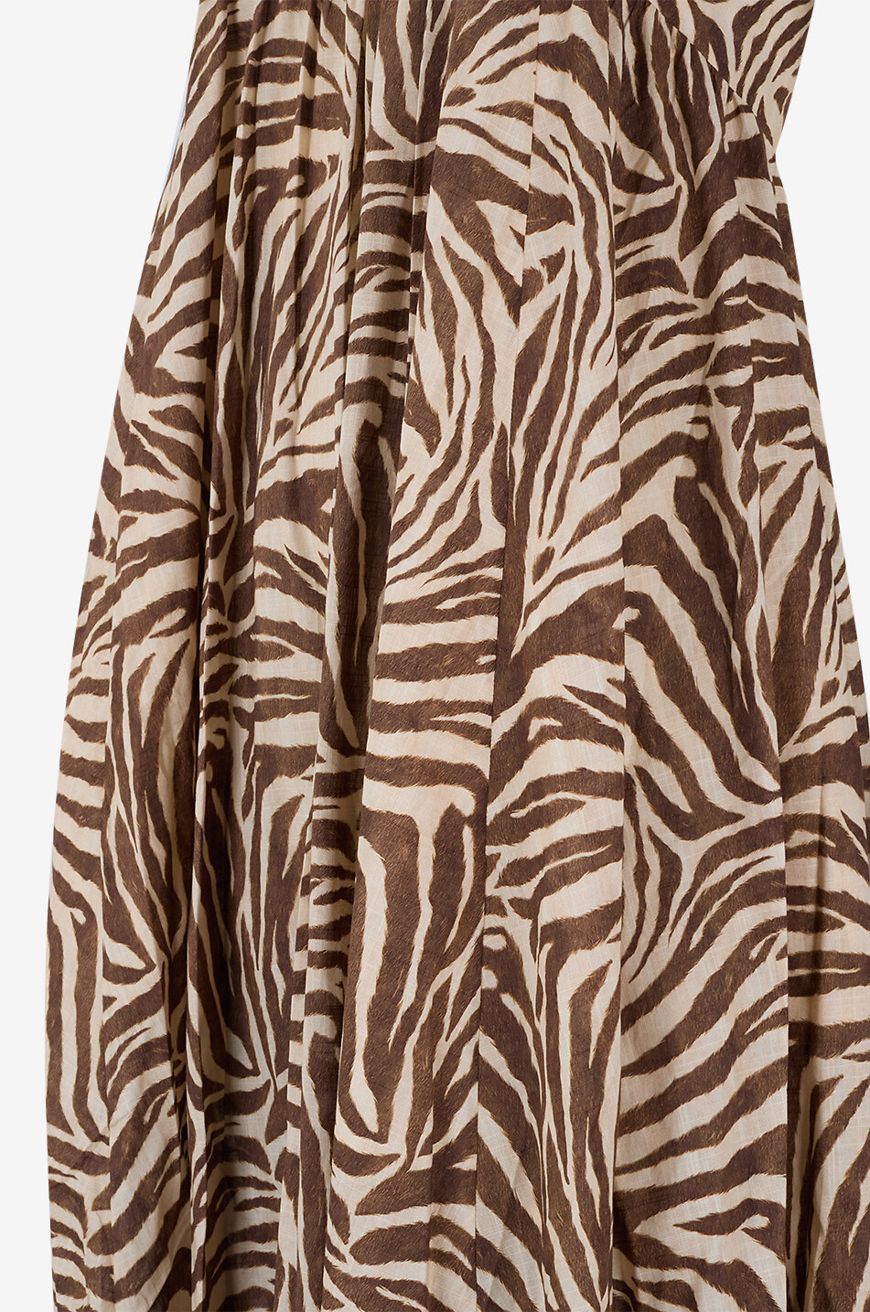 ZIMMERMANN Wanderlust Zebra cotton voile maxi sundress Women BROWN 3