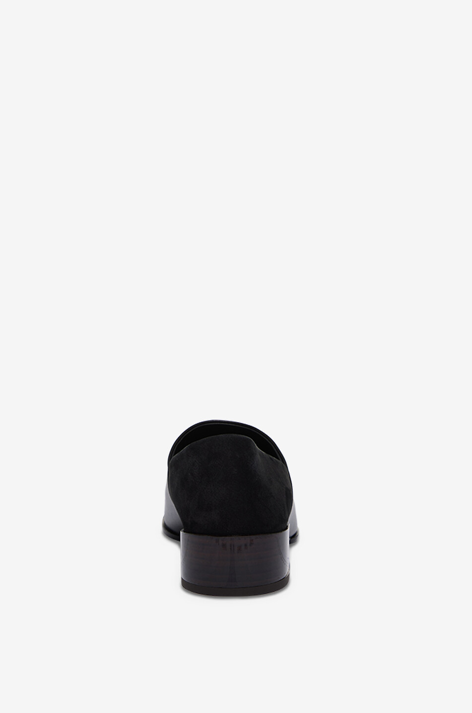 ALAÏA Square Slippers 20 leather block-heel loafers Women BLACK 4