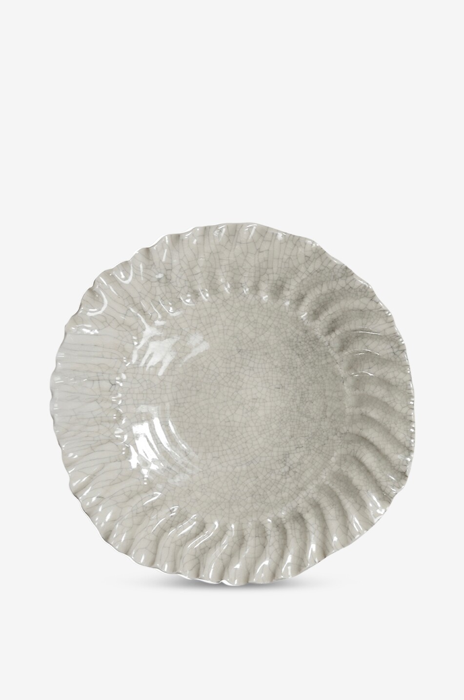 JARS Assiette creuse en grès Dashi Quartz XL Maison BLANC 1